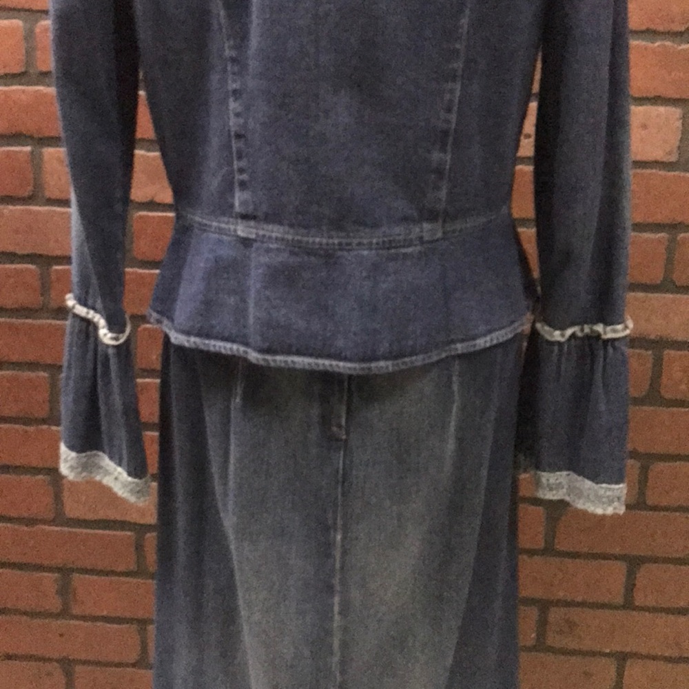 Two pieces KarenKane Denim Dress 100% cotton - Picture 8 of 8